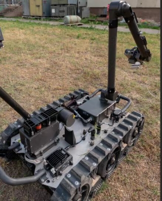 Kampfmittel-Beseitigung Eod-Roboter-Militär umfasst mobilen Körper und Kontrollsystem